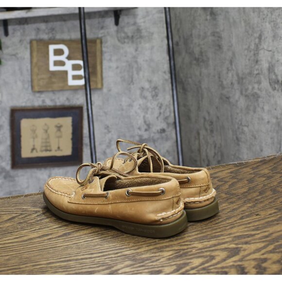 Sperry Womens Authentic Original Boat Shoe 9155240 Royal Brown 5.5M - Picture 2 of 11
